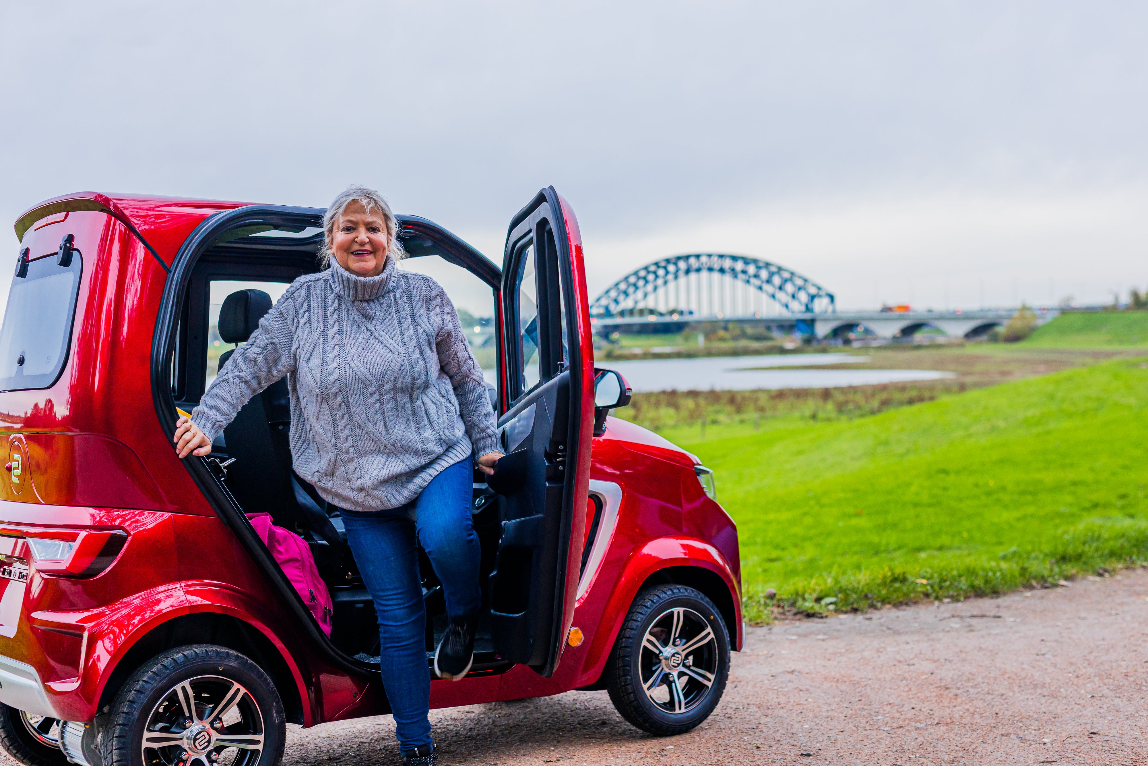 Proefrijden bij Bold